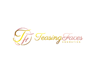 Teasing Faces Cosmetics  logo design by crazher