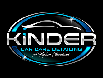 Kinder Car Care Detailing logo design by ingepro