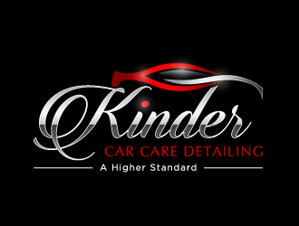 Kinder Car Care Detailing logo design by pencilhand