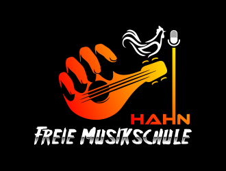 Freie Musikschule Hahn logo design by ROSHTEIN