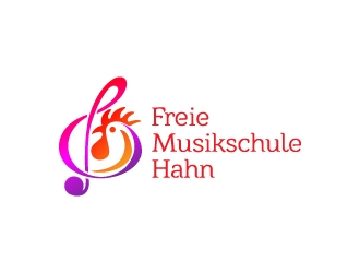 Freie Musikschule Hahn logo design by jaize