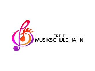 Freie Musikschule Hahn logo design by jaize