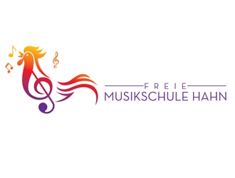Freie Musikschule Hahn logo design by gogo