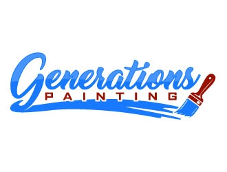 Generations Painting logo design by daywalker
