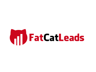 Fat Cat Leads logo design by serprimero