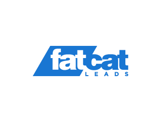 Fat Cat Leads logo design by denfransko