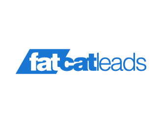 Fat Cat Leads logo design by denfransko