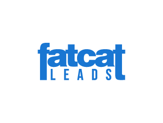 Fat Cat Leads logo design by denfransko
