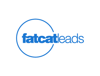 Fat Cat Leads logo design by denfransko