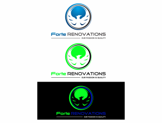 Forte Renovations logo design by aflah