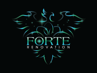 Forte Renovations logo design by JMikaze