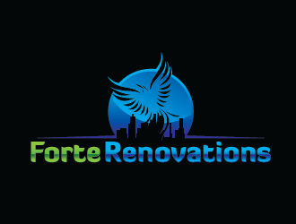 Forte Renovations logo design by Bl_lue
