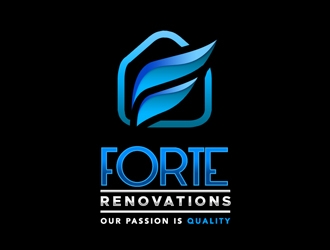 Forte Renovations logo design by XyloParadise