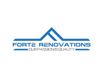 Forte Renovations logo design by fawadyk