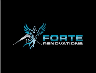Forte Renovations logo design by lokiasan