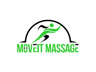 Moveit Massage logo design by ROSHTEIN