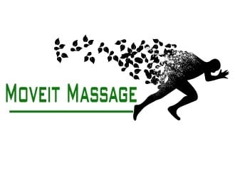 Moveit Massage logo design by bulatITA
