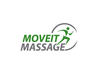Moveit Massage logo design by bluespix