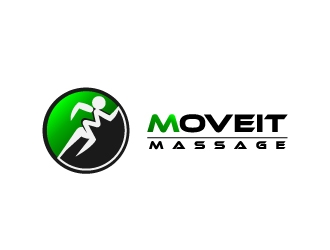 Moveit Massage logo design by samuraiXcreations