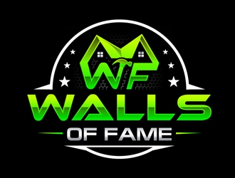 Walls Of Fame logo design by DreamLogoDesign