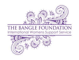 The Bangle Foundation - International Womens Support Service logo design by ROSHTEIN