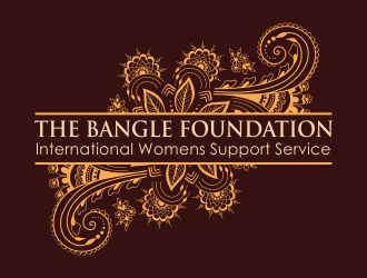 The Bangle Foundation - International Womens Support Service logo design by ROSHTEIN