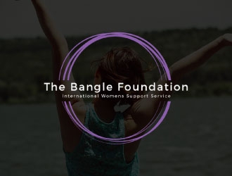 The Bangle Foundation - International Womens Support Service logo design by GrafixDragon