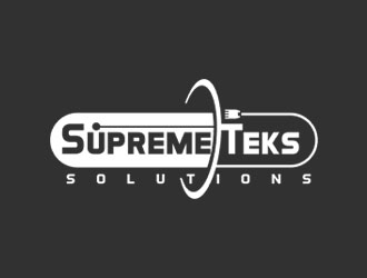 SupremeTeks Solutions logo design by jagologo