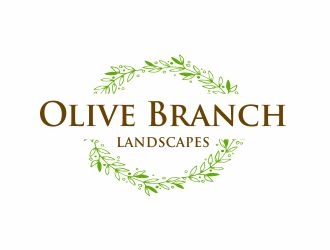 Olive Branch Landscapes logo design by Girly
