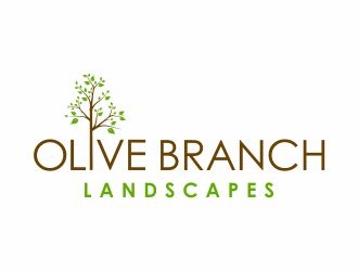 Olive Branch Landscapes logo design by Girly