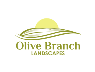 Olive Branch Landscapes logo design by serprimero