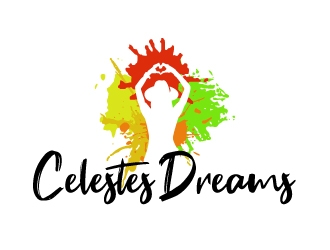 Celestes Dreams logo design by ElonStark