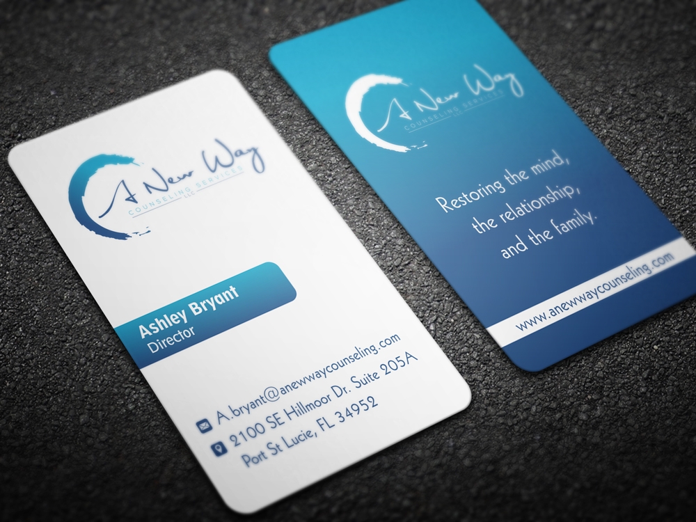 A New Way Counseling Services logo design by ManishKoli