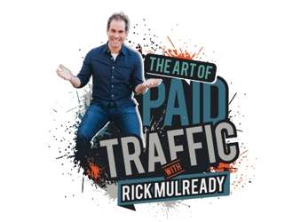 The Art of Paid Traffic with Rick Mulready logo design by gogo