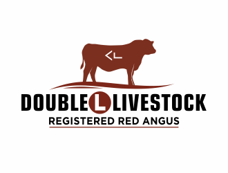 Double L Livestock logo design by agus