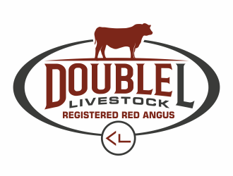 Double L Livestock logo design by agus