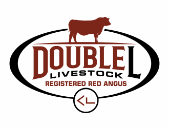 Double L Livestock logo design by agus