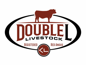 Double L Livestock logo design by agus