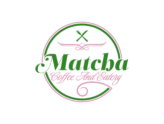 Matcha | Coffee and eatery  logo design by fastsev