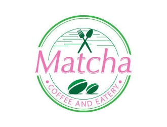 Matcha | Coffee and eatery  logo design by LogoInvent