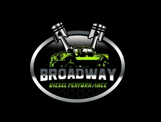 broadway diesel performance logo design by bougalla005