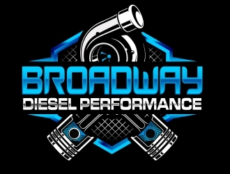 broadway diesel performance logo design by xteel