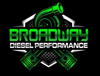 broadway diesel performance logo design by xteel