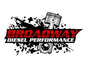 broadway diesel performance logo design by ElonStark