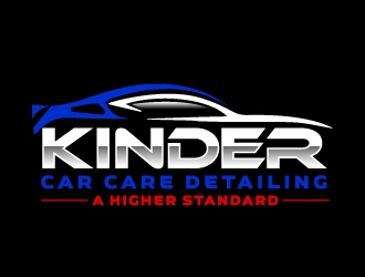 Kinder Car Care Detailing logo design by ElonStark