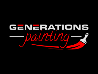 Generations Painting logo design by FriZign