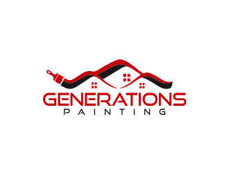 Generations Painting logo design by Greenlight