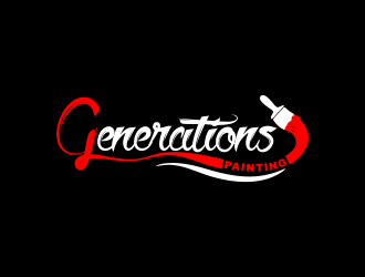 Generations Painting logo design by giphone