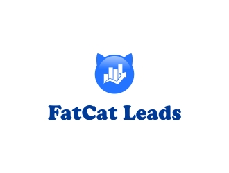 Fat Cat Leads logo design by nort