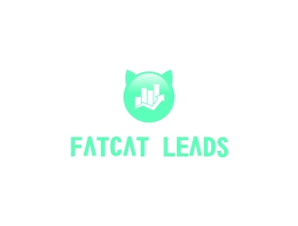 Fat Cat Leads logo design by nort